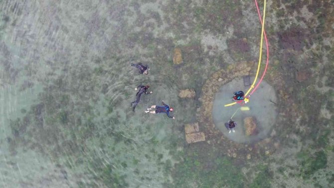 Marmara Denizi’ndeki Batık Kibatos Kalesi’nin Keşfi İçin Tarihi Dalışlar