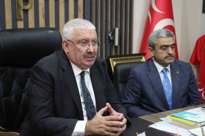 Mhp’li Yalçın: "Zillet İttifakı Ülkeye Yarar Sağlamayan Çok Zararlı Bir İttifak Haline Geldi"