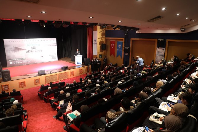 21. Uluslararası Sapanca Şiir Akşamları Başladı