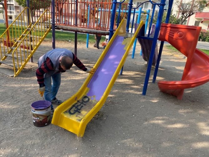 Soma Belediyesi İlçeyi Yeşillendiriyor