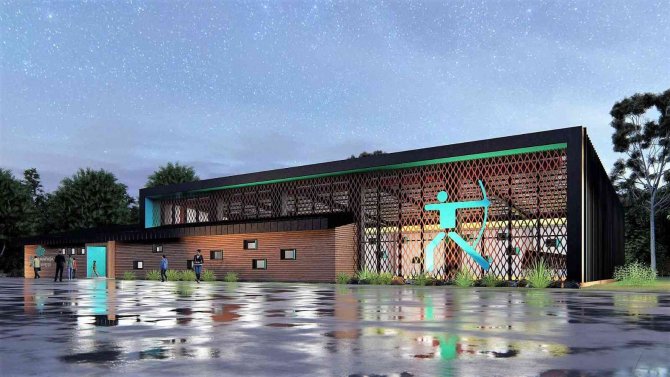 Kapalı Ve Açık Okçuluk Merkezinin Temeli Atıldı