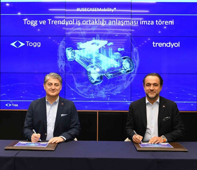 Togg Ve Trendyol Kesintisiz Kullanıcı Deneyimi İçin Niyet Mektubu İmzaladı