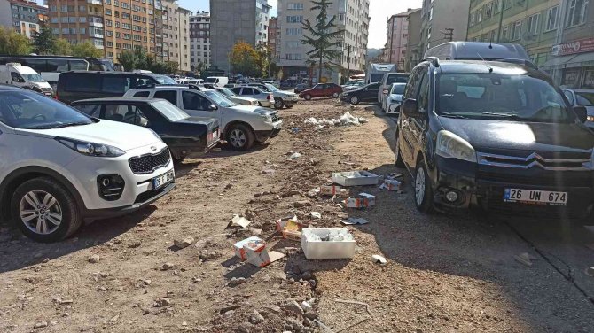 Eski Kapalı Pazar Alanı Otopark Oldu