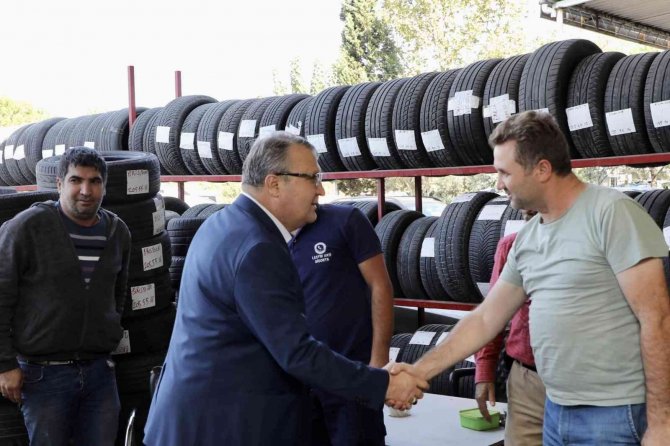 Başkan Çerçi Küçük Sanayi Esnafı İle Buluştu