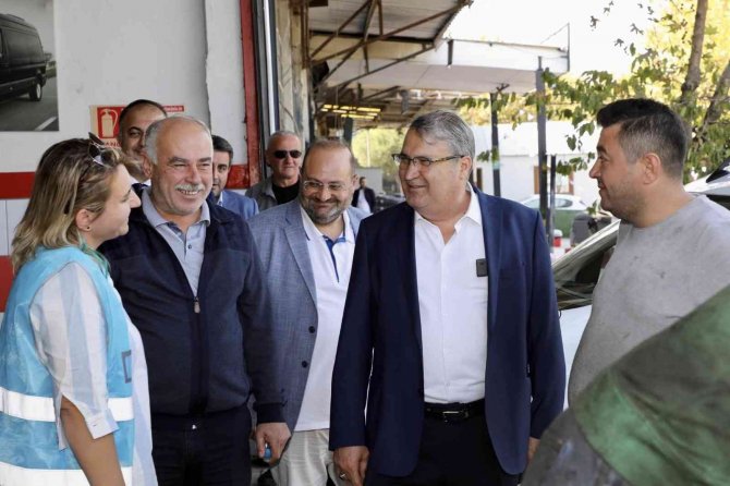 Başkan Çerçi Küçük Sanayi Esnafı İle Buluştu