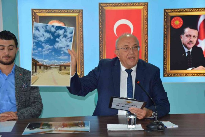 Ak Parti Manavgat İ̇lçe Başkanı Erol: “Yetişmeyen Evlerin Sorumlusu Chp’dir”