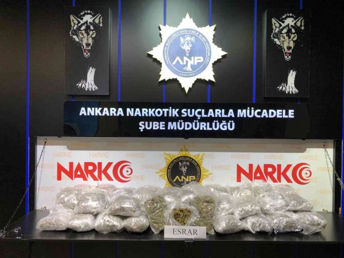 Ankara Narkotik’ten Zehir Tacirlerine Geçit Yok