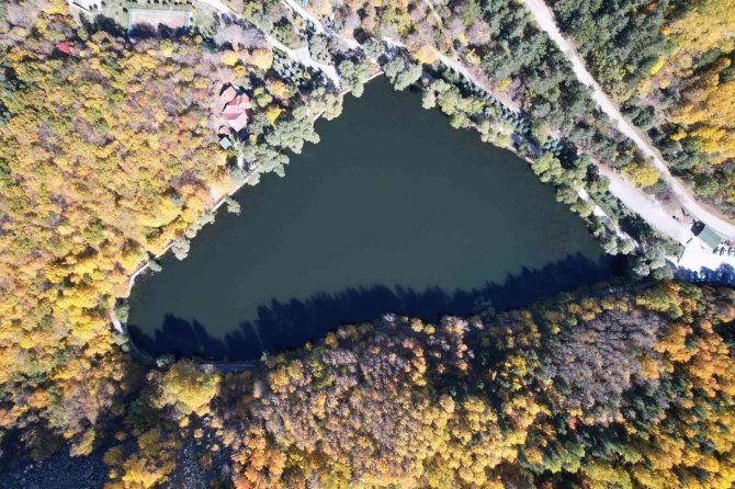 Adeta Canlı Bir Yağlı Boya Tablosu: "Karagöl"