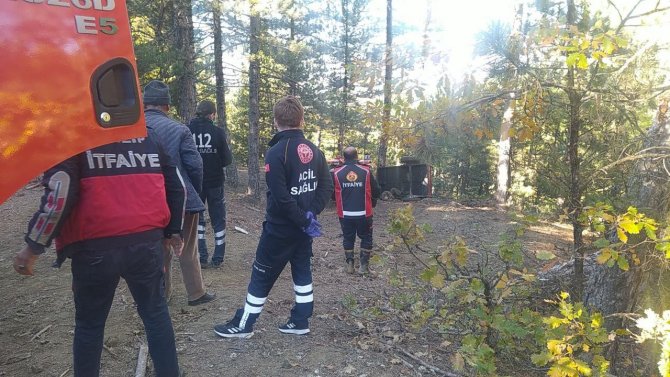 Devrilen Römorkun Altında Kalan Sürücü Hayatını Kaybetti