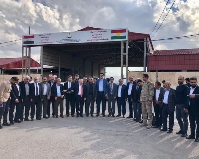 Kaymakam Kurt, Üzümlü Sınır Kapısı’nı Ziyaret Etti