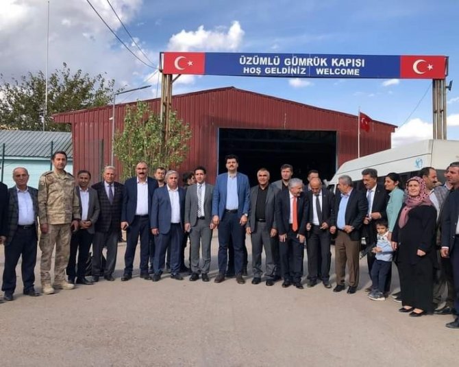 Kaymakam Kurt, Üzümlü Sınır Kapısı’nı Ziyaret Etti