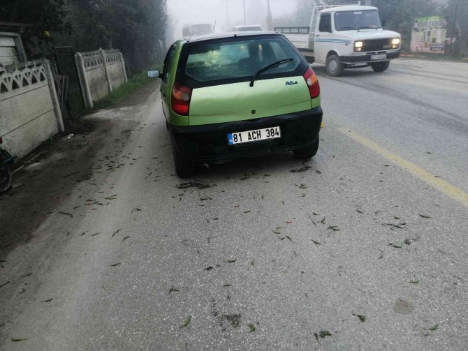 Otomobil İle Bisiklet Çarpıştı: 1 Yaralı