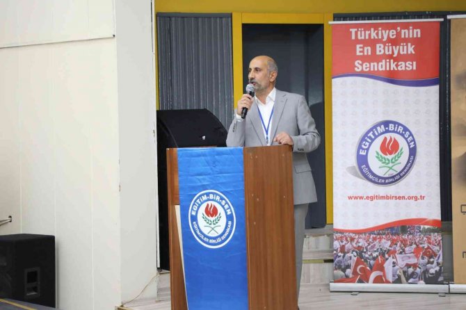 Eğitim Bir-sen Ağrı Şube Başkanlığına Süleyman Gümüşer Seçildi