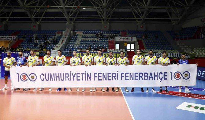 Axa Sigorta Efeler Ligi: Fenerbahçe Hdı Sigorta: 3 - Spor Toto: 0