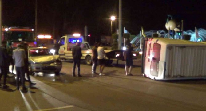 Hatay’da Trafik Kazası: 2 Yaralı