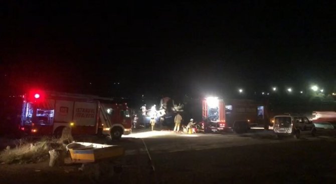 Kartal’da Balıkçı Teknesi Alev Aldı