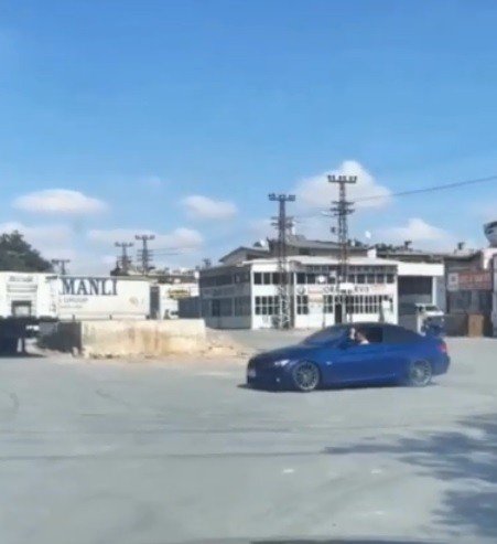 Konya’da Drift Atan Magandaya 9 Bin 552 Tl Ceza
