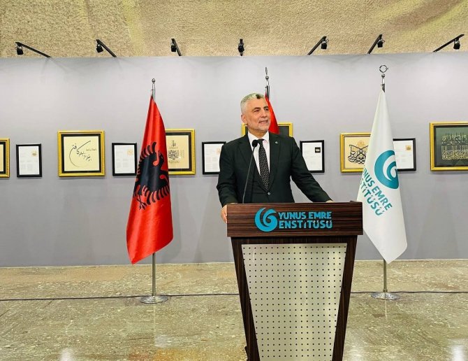 “İ̇man Ayetleri Hat Sergisi” Yurt Dışına Açıldı