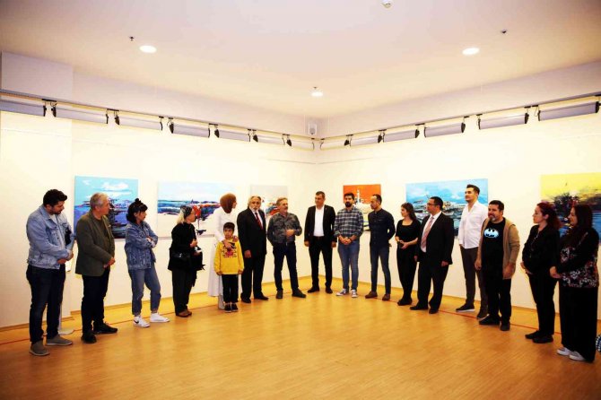 Sanko’da “Yansımalar” Temalı Resim Sergisi Açıldı