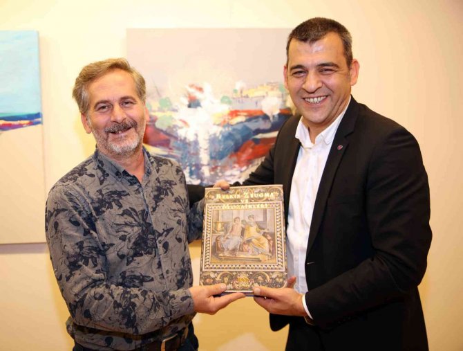 Sanko’da “Yansımalar” Temalı Resim Sergisi Açıldı