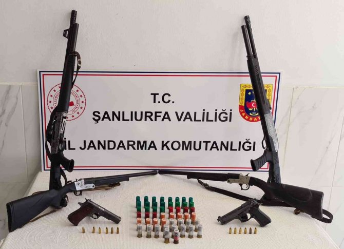 Şanlıurfa’da Silah Kaçakçılığı Operasyonunda 5 Gözaltı