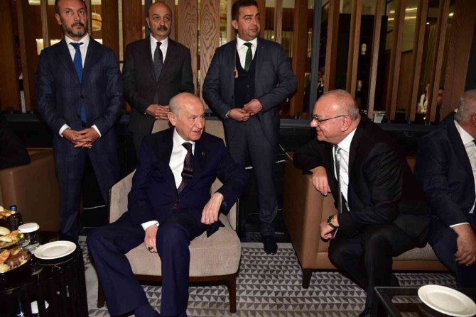 Mhp Lideri Bahçeli Manisa’da
