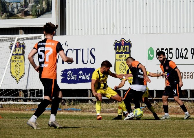 Alaçatıspor, Zorlu Maçta Rakibini Yenerek Lider Oldu