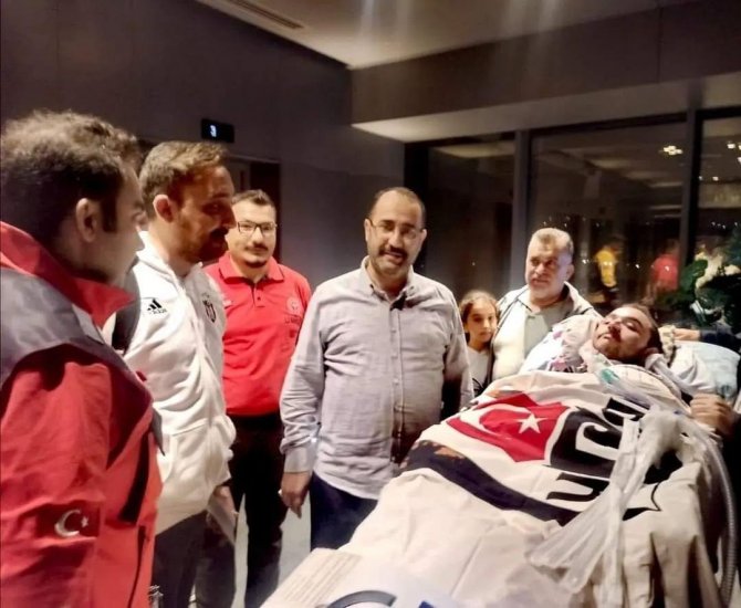 Beşiktaşlı Futbolcuları Görme Hayali Gerçek Oldu