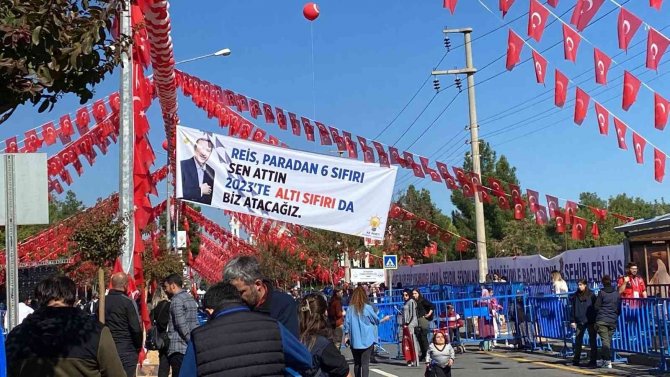 Cumhurbaşkanı Erdoğan Diyarbakır’da