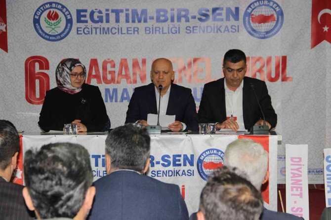 Eğitim Bir Sen’de Başkan Öner Güven Tazeledi