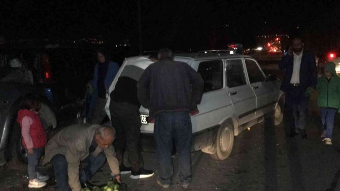 Elazığ’da 7 Araç Birbirine Girdi: 6 Yaralı