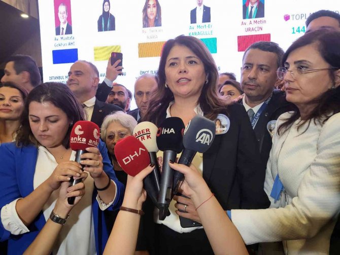 İ̇stanbul Barosu’nun Yeni Başkanı Filiz Saraç Oldu