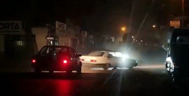 Akaryakıt İstasyonunda Drift Atan Sürücü Yakalandı