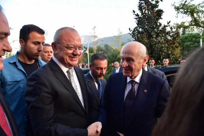 Mhp Genel Başkanı Bahçeli’den Başkan Ergün’e Övgü