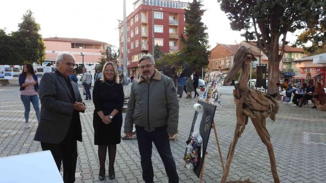 Nazillili Sanatçılar Eserleriyle Salda’yı Anlattı