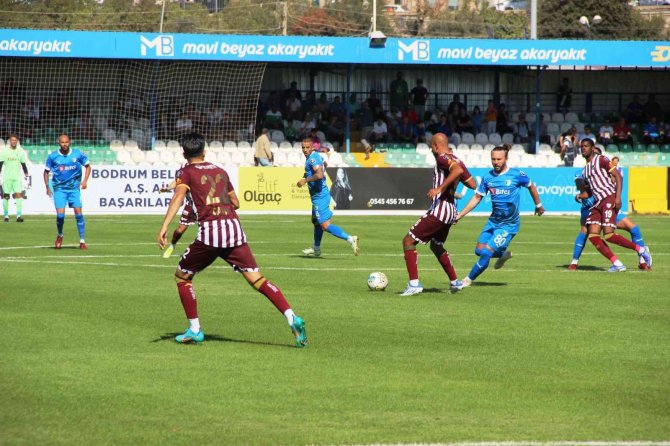 Spor Toto 1. Lig: Bodrumspor: 1 - Bandırmaspor: 1