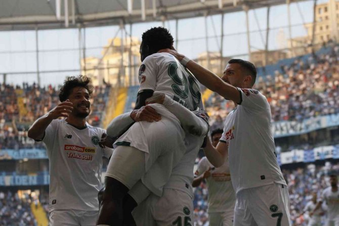 Spor Toto Süper Lig: Adana Demirspor: 1 - Konyaspor: 1 (İ̇lk Yarı)