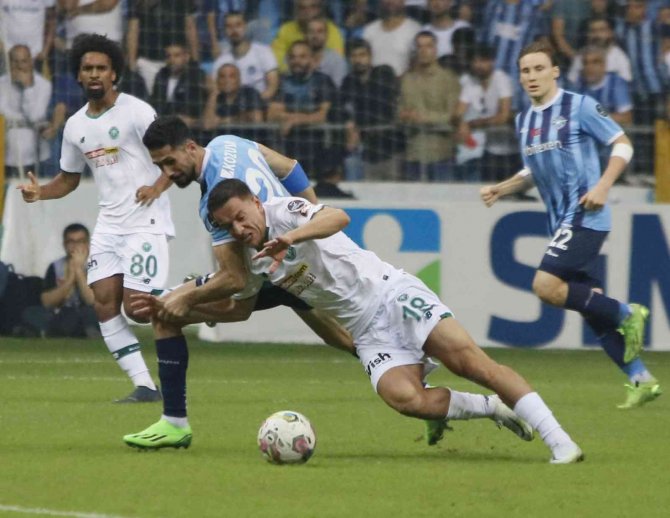 Spor Toto Süper Lig: Adana Demirspor: 1 - Konyaspor: 1 (Maç Sonucu)