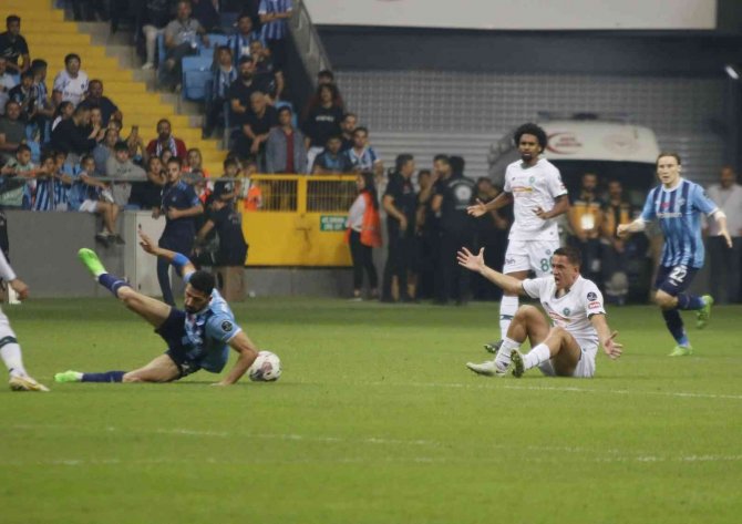 Spor Toto Süper Lig: Adana Demirspor: 1 - Konyaspor: 1 (Maç Sonucu)