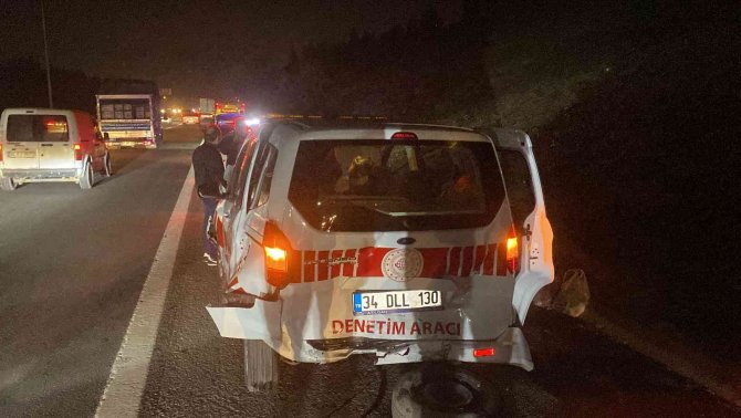 Tem’de 6 Araç Birbirine Girdi: 4 Hafif Yaralı