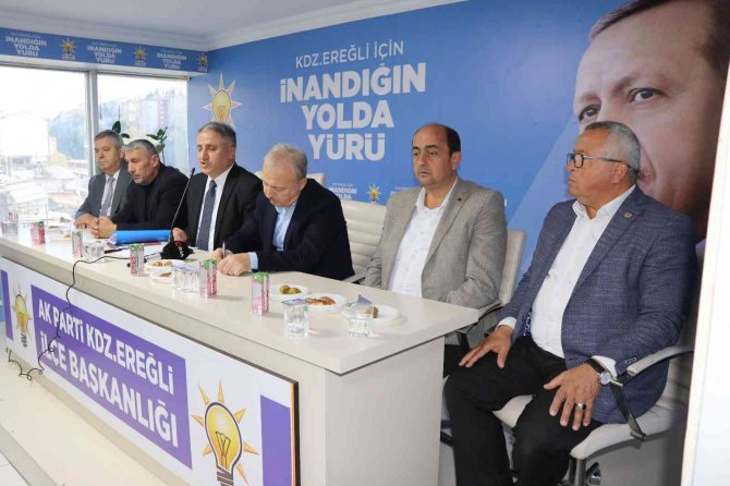 Ak Parti Kdz. Ereğli’de Yapılan Çalışmaları Anlattı