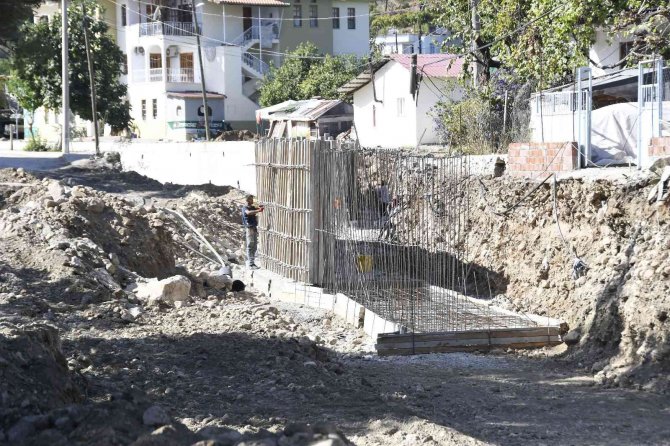 Kemer’de Alt Yapı Kışa Hazırlanıyor