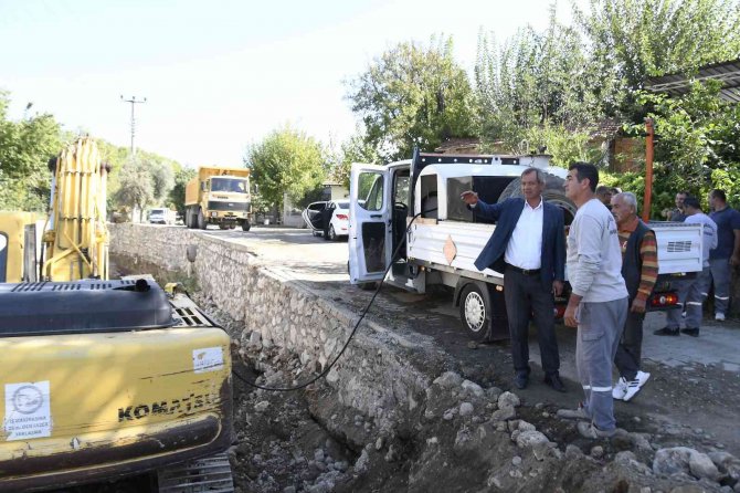 Kemer’de Alt Yapı Kışa Hazırlanıyor