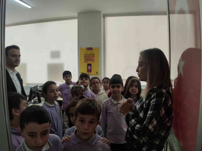 İ̇lkokul Öğrencileri Polis Merkezinde Ağırlandı