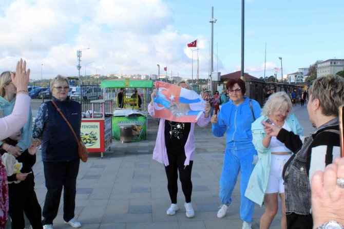 Kruvaziyer Gemisi Karadeniz’de 15 Bin Rus Turist Taşıdı