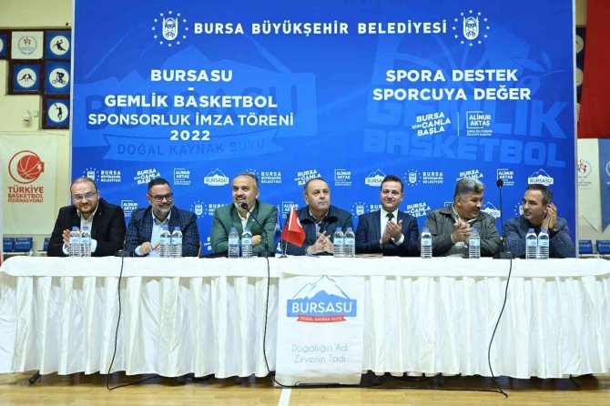 Gemlik Basketbol’a Bursasu Desteği