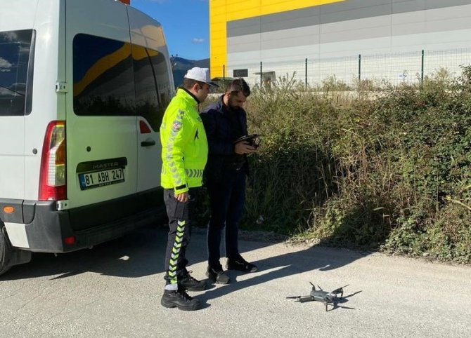 Kural Tanımaz Sürücüler Drondan Kaçamadı