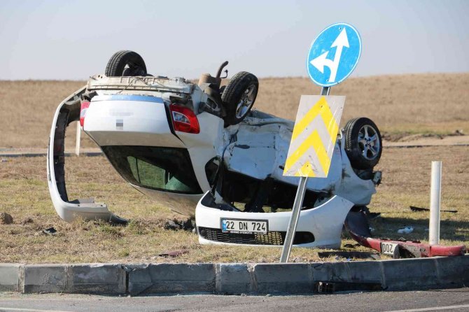 Edirne’de Kaza: 5 Kişi Yaralandı
