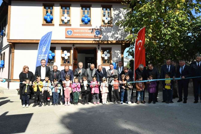 Bursa’da Kütüphanesiz Okul Kalmayacak