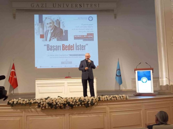 Gazi Üniversitesi’nde “Başarı Bedel İ̇ster” Programı Düzenlendi